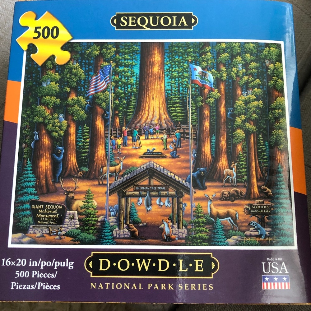 DOWDLE Puzzle (500 pieces): SEQUOIA